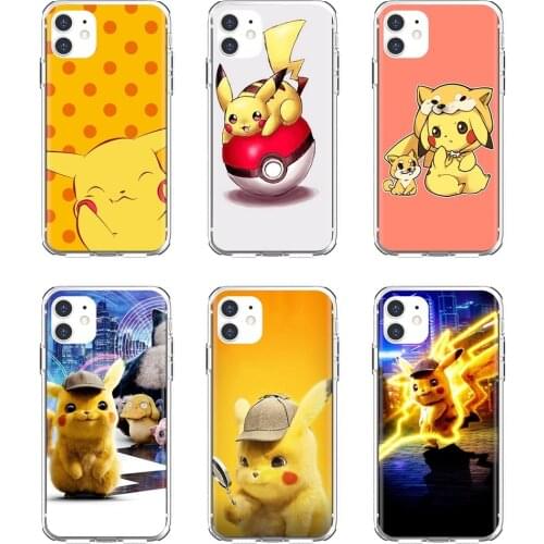 For Samsung Galaxy A9 A8 Star Lite A3 A5 A7 A6 Plus 2018 2015 2016 2017 Pikachu Silicone Phone Shell Cover