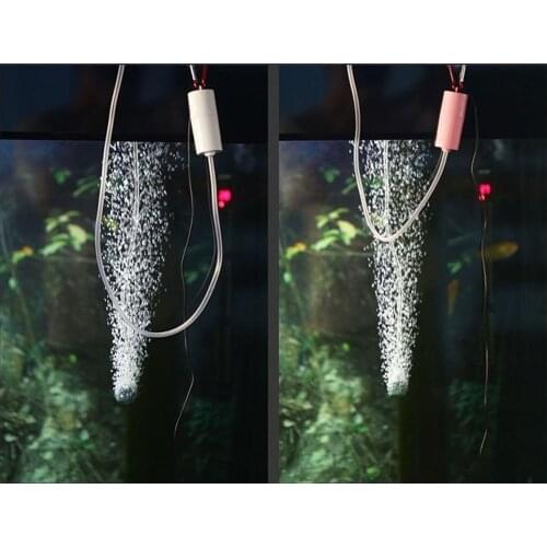 Hot Aquarium Fish Tank USB Oxygen Air Pump Mute Energy Saving Supplies Portable Mini Aquatic Terrarium Fish Tank Accessories