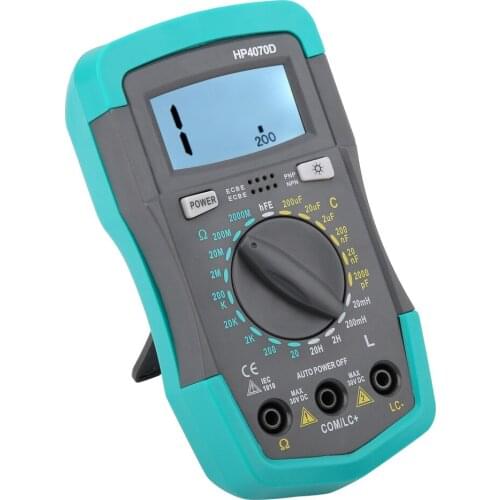 HP4070D LCD Display Digital Multimeter Resistance Capacitance Meter Tester Electrical instrument