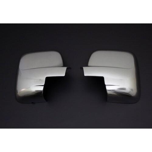 For Renault Trafic-Opel Vivaro Mirror Cover Chrome 2 Piece Chrome Styling Accessories 2015-2016-2017