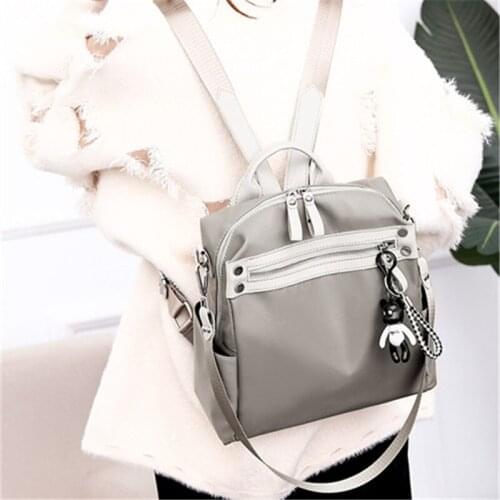 Pu Lederen Klassieke Rugzak Luxe Designer Kleine Rugzak Europese En Amerikaanse Stijl Vintage Tassen Voor Vrouwen Tassen