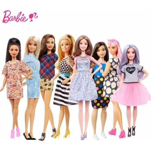 Barbie Fashionista Doll Assortment FBR37 Barbie Doll Fashionista Girl Toy DVX78 Barbie Princess Kids Birthday Gift DVX74
