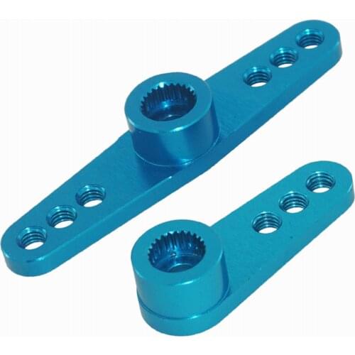 Metal Aluminum Steering Servo Horn Arm 25T Teeth For RC Car Standard Servo Motors MG995 MG946R MG996R