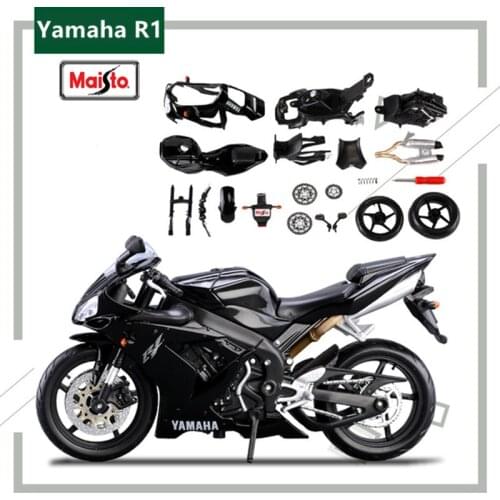 Maisto 1:12 12 styles Yamaha YZ450F assembled alloy motorcycle model assembled DIY toy tools Collecting gifts