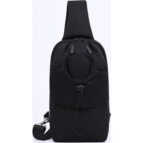 Mens Oxford Fashion Chest Bags Crossbody Bag Male Shoulder Sling Bags Chest Waist Pack