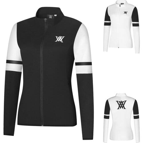 New Golf Clothing Womens Windbreaker Sports and Leisure Slim Stylish Quick-Drying Moisture Wicking Windproof Thin Jacket