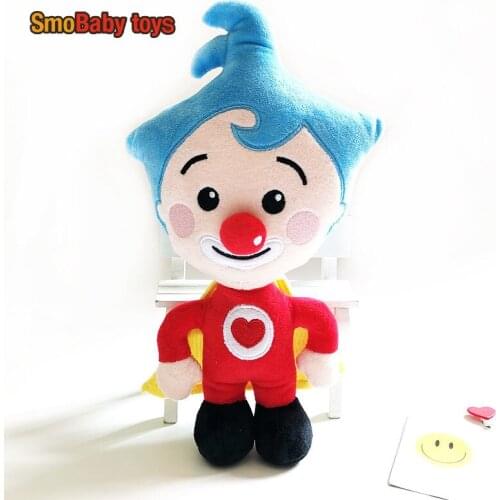 25cm Plim Plim Plush Clown Plush Toy Cartoon Animation Stuffed Plush Figure Doll Soft Children Toys Kawaii Gift for Kids Girls