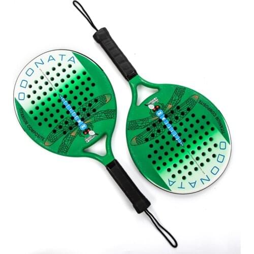 2021 Adult Professional Full Carbon Fiber Beach Tennis Racket EVA Face Raqueta Unisex Training Equipment