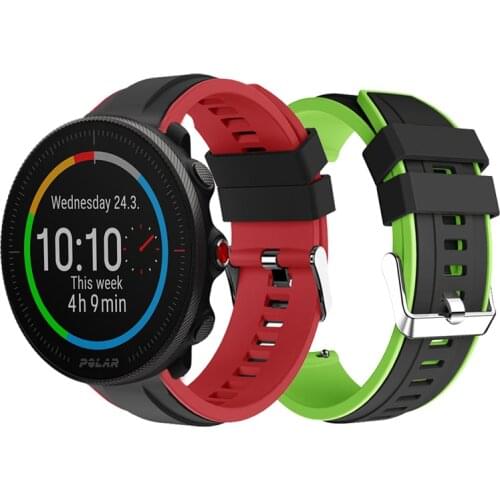 22mm Silicone Wristband Strap for POLAR Vantage M2 Band Bracelet for POLAR IGNITE 2/UNITE/Grix X Watchbands