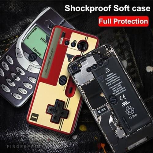 Silicone Coque For Black Shark 4 Pro case BlackShark 4 Pro Retro Phone Painted Soft TPU Phone Case For Xiaomi Black Shark 4 5G
