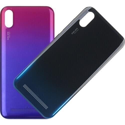 Blue and red Original Housing For Leagoo M12 m12 Special Edition PC Battery Back Cover Mobile Phone Replacement Parts Case