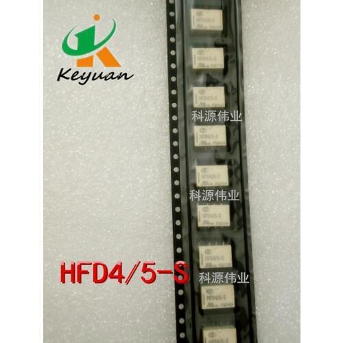 SMD HFD4 / 5-S 5V 2A / 30VDC relay 8-pin two-set conversion monostable