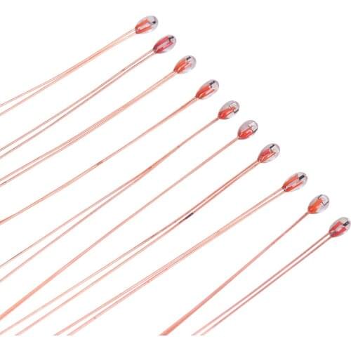 10Pcs 100K ohm NTC 3950 Thermistors for 3D Printer Parts Reprap Mend Temperature Sensor Resistors 3D Printer Accessories