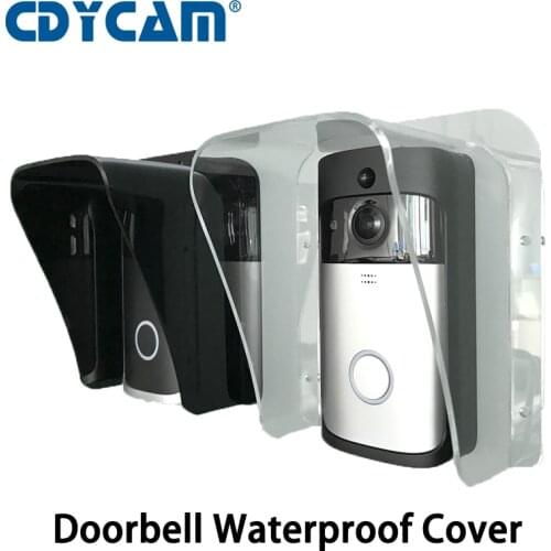 Universal Outdoor Waterproof Rain Cover Snow Cover Shade Video Doorbell Apartment Video Intercom IP Video Wifi Home Doorbell Cam