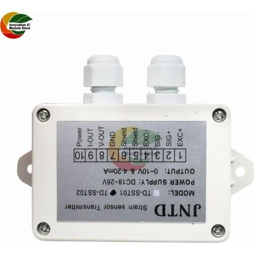 Load Cell Amplifier Weighing Transmitter Sensor Module Strain Transducer Gauge Amplifier 0-5V 0-10V 4-20mA