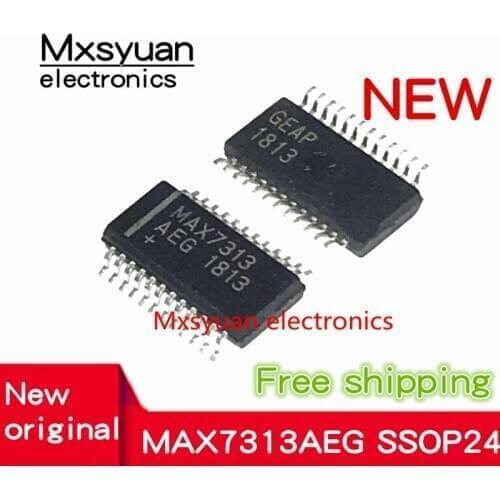 10PCS/ lot MAX7313AEG MAX7313AEG+T SSOP24 New original stock