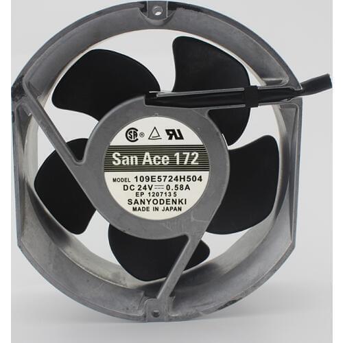 109E5724H504 24V 0.58A 172*150*51 17CM 2wire 3wire