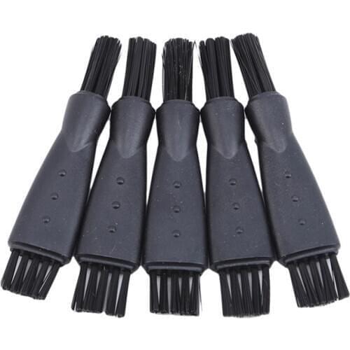 5PCS/Pack Razor cleaning brush Electric Shaver Head Plastic brush Men high quality durable Electric shaving accessories black