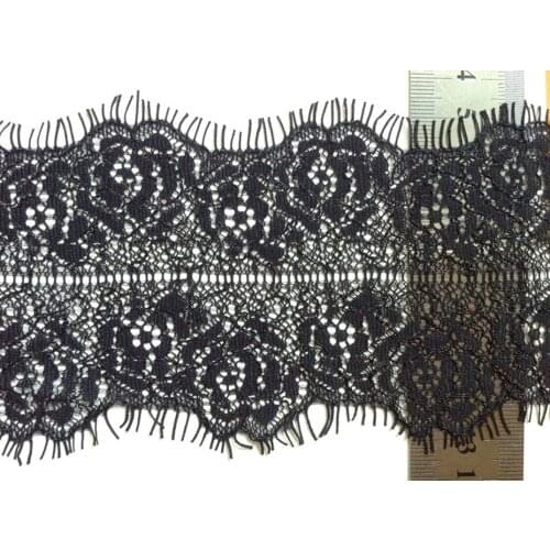 9cm wide 3m/pcs non-elastic eyelash trim, 5pcs per lot,XERY-LST003