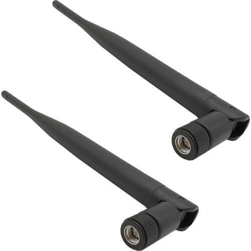 2Pcs 2.4GHz Antenna 5dbi SMA Male Connector 2.4G wiFi antena antenne SMA Plug 2.4G 5DB WiFi antenna