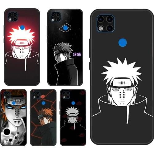 Pain Akatsuki Shippuden Anime Phone Case For Xiaomi Redmi Note 10 9 Pro 8T 9S 7A 8A 9A 9C 9T K40 Redmi Note 8 Pro Cover