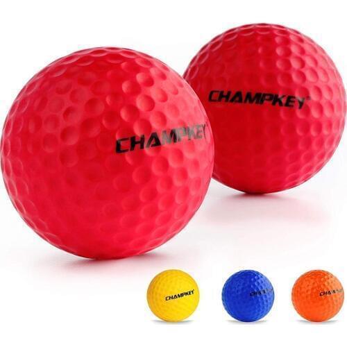 CHAMPKEY new practice golf, foam sponge golf, soft elastic golf, training auxiliary ball