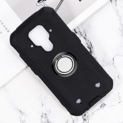 For Doogee S68 Pro Back Ring Holder Bracket Phone Case Cover Phone TPU Soft Silicone Cases for Doogee S68Pro