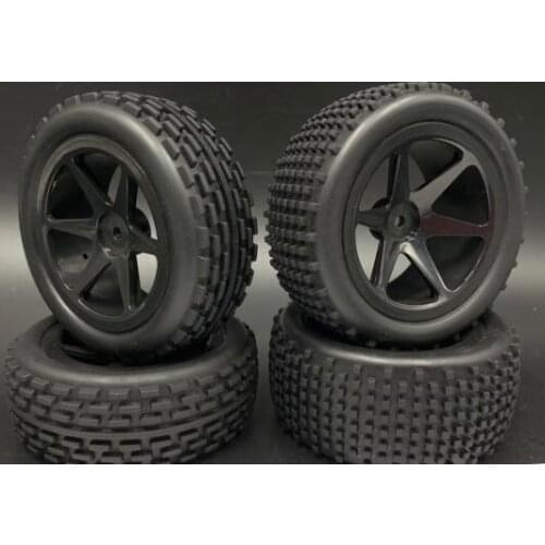 Arrma Raider 1/10th Scale 2WD Electric Desert Buggy Wheels and Tires 4pcs