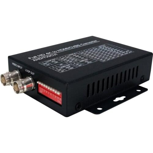 Full 4K HD Converter CVI/TVI/AHD+CVBS to HDMI/CVBS Video Converter Support up to 8MP AHD/TVI/CVI Test/HDMI Output 4K 30fps