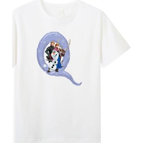 Frozen Anna and Kristoff Printed T Shirts Best Friends Forever Men Tops 2021 New Arrivals Summer T-Shirt Sven Olaf T Shirt