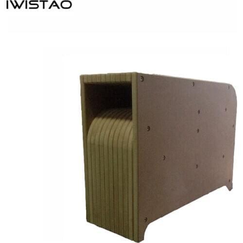 IWISTAO HIFI Sub Woofer Empty Cabinet 1 PC 5~6 Inch MDF Labyrinth Structure AM10
