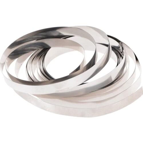 10/5m 8mm x 0.1 Pure Ni Plate Nickel Strip Tape For Li 18650 Battery Spot Welding