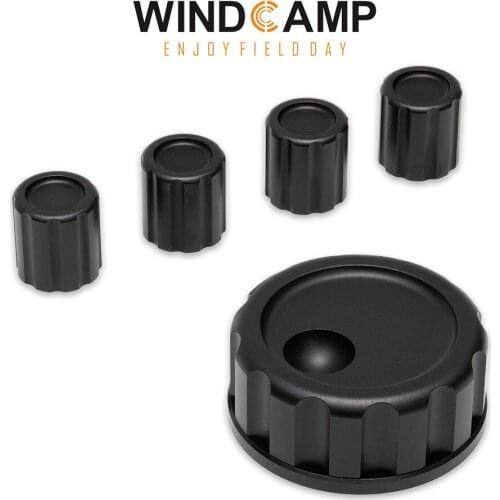 Aluminum knob set FOR Elecraft KX3 portable shortwave radio dedicated