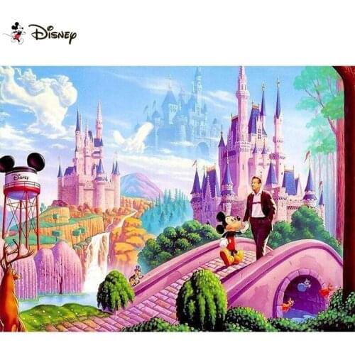 Disney 5D Diamond Embroidery Needlework Kit "City Market" Diy Diamond Painting Cross Stitch Home Decoration Gift A30577