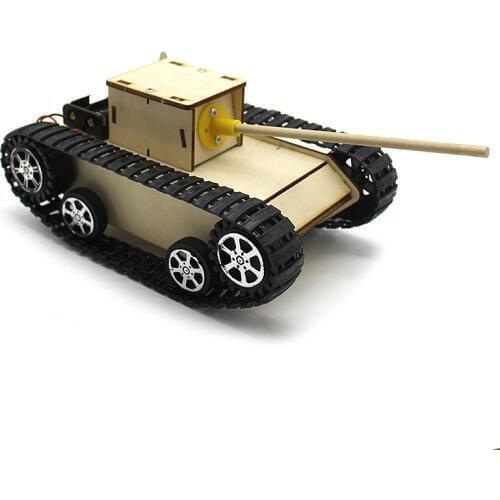 Education and Training for Student Science Experiment of Simulated Tank Model 1 Hand-assembled Toy Car Suite