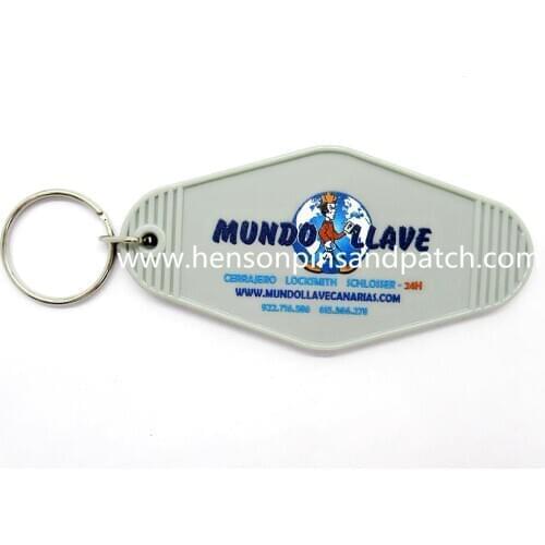 Custom hard plastic printed tag