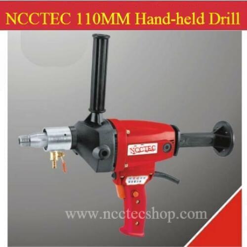 A Promotional package of 4.4'' 110mm hand-held diamond drill | 10 pcs All-round package for drilling holes in floor or wall