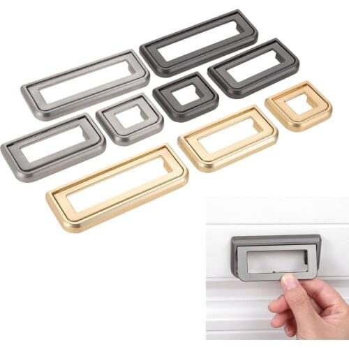 1 PC Modern Wardrobe Door Kitchen Cabinet Handle 32//64/96MM Furniture Closet Drawer Pull Ring Handle Knob Black Gold Silver