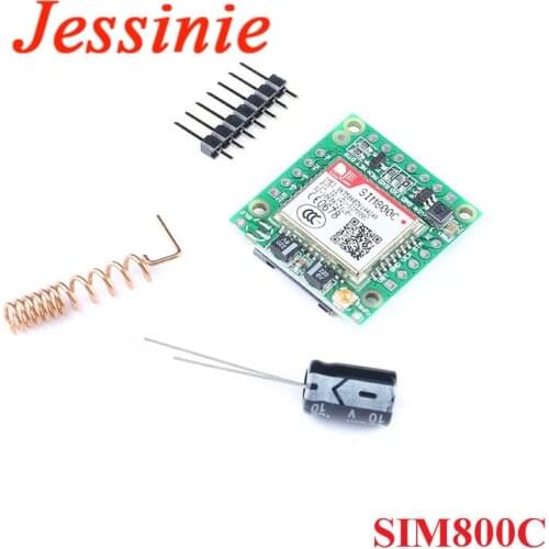 SIM800C Development Board GPRS GSM Wireless Module SIM800 USB to TTL Module 5-18V For Arduino With 2.54 Pin Row