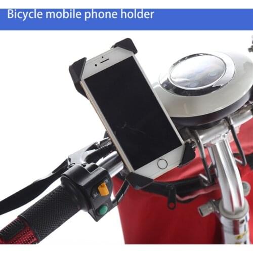 Bicycle Navigation Stand Universal Motorcycle Phone Handlebars 360 Degree Adjustable Fits for iPhone Samsung Xiaomi Huawei OPPO