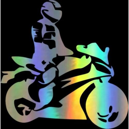 Waterproof and sunscreen car accessories cool motorcycle fun car stickers and warning signs vehicle accessories 15cm * 14.8cmPVC