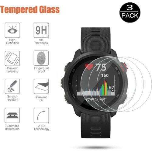 Film For Garmin Forerunner 225 245 645 935 945 9H Premium Tempered Glass Anti-Scratch Glass For Approach Screen Protector Cover