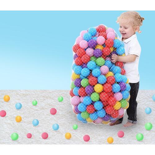 400pcs/Lot Dry Pool Balls Kids Toy Colorful Water Pool Ocean Wave Ball Pit Soft Eco-Friendly Swim Pit Toy For Baby Dia 5.5cm