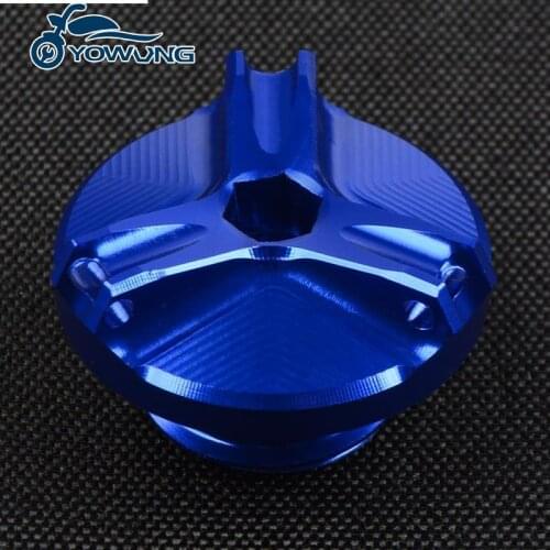 Motorcycle Engine Oil Filler Cap Drain Sump Plug Bolt Cover Screw For Yamaha MT-03 MT-25 MT03 MT25 MT 03 25 2016 2017 2018 2019