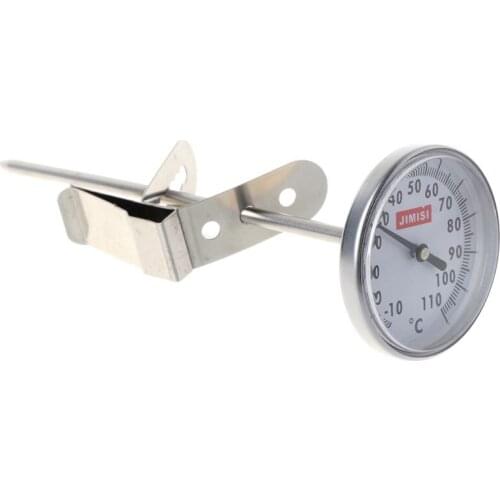 Stainless Steel Kitchen Espresso Coffee Milk Frothing Thermometer Clip Craft New