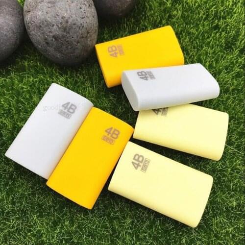 4B Eraser Pencil Eraser Children Clean Student Stationery School Sketch Clean Eraser Office Supplies Cute Gift