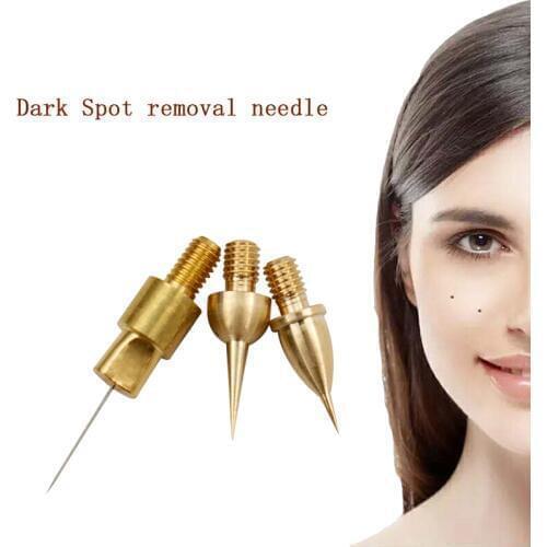 Laser Tattoo Needle Reusable Copper Needles Tips For Plasma Pen Freckle Removal Mole Spot Eyelid Lift Removal Dark Spot
