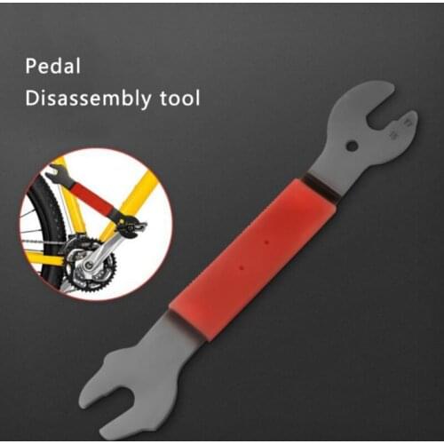 Bike Multi Function Key Wrench Spanner Bicycle Repair Tool Rear Axle Pedal Wrench Mechanic Hub Removal Accessories