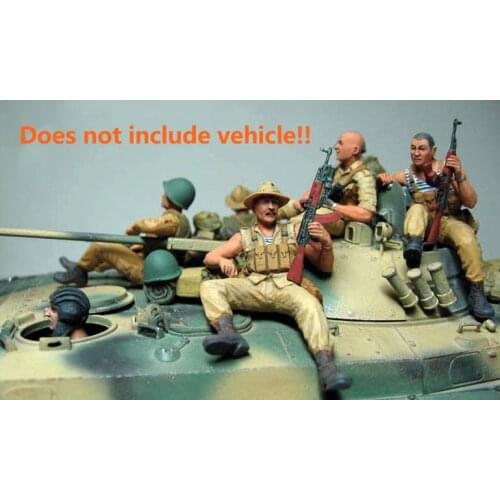 1:35 Resin Model Soldier Man Soviet Special Forces Does Not Include Vehicle Scene Requires Manual Painting Model 5 people
