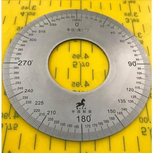 Outer Diameter:120mm Machine Tool Dial Circle Mechanical Fittings Steel Disc